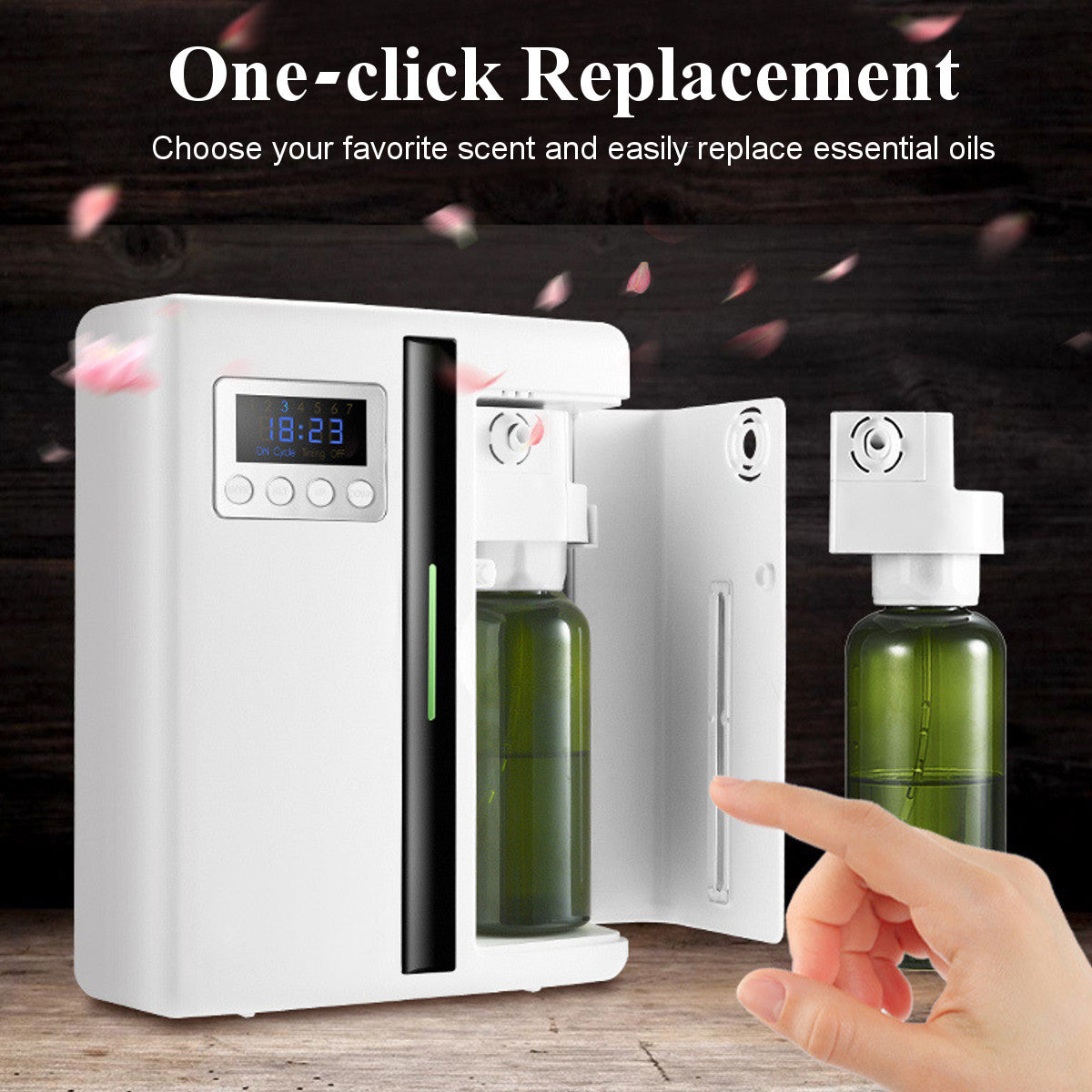 160ml Waterless Smart Scent Diffuser – Hotel-Grade Air Freshener & Humidifier.